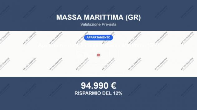 Immobile in asta di 108 m² in vendita a Massa Marittima