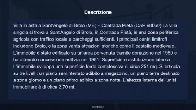 Immobile in asta di 251 m² in vendita a Sant'Angelo di Brolo - Foto 17