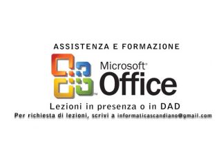 Lezioni di Office: Excel, Word e PowerPoint.