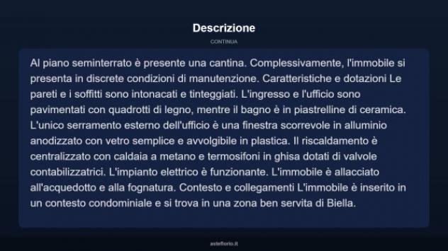Immobile in asta di 22 m² in vendita a Biella - Foto 4