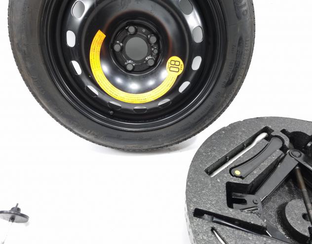KIT RUOTINO DI SCORTA FIAT 500 L Serie (351_352) 51921404 552 80 444, 940 C1.000, 955 A3.000 Diesel 1600 (12) - Foto 4