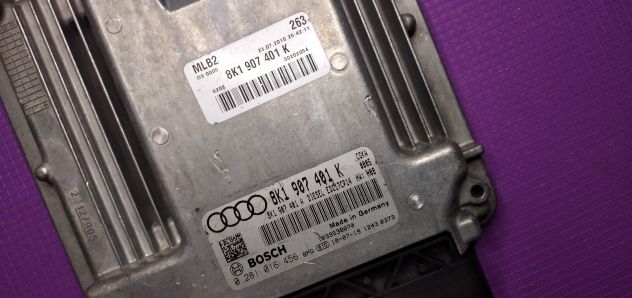 CENTRALINA MOTORE AUDI A4, A5 2.7 TDI, BOSCH 0 281 016 456, BOSCH 0281016456, 8K
