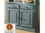 Arredamenti Rustici Matera Credenza Legno Azzurra Nuova Prezzo Fabbrica In Pino