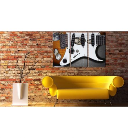 Quadro Con La Chitarra - ARREDALACASA - Foto 2