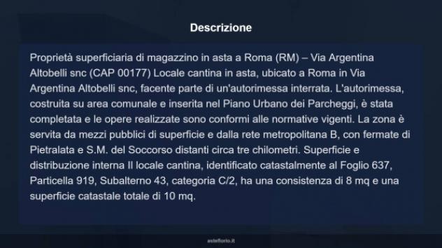 Immobile in asta di 8 m² in vendita a Roma - Foto 10