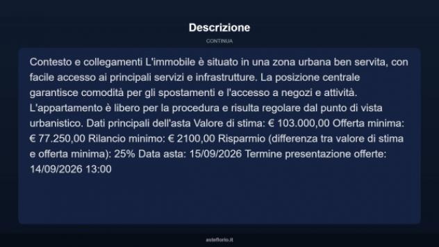 Immobile in asta di 58 m² in vendita a Aprilia - Foto 12