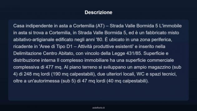 Immobile in asta di 152 m², box auto in vendita a Cortemilia - Foto 18