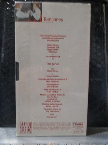Videocassetta VHS, Film Tom Jones di Tony Richardon - Foto 2