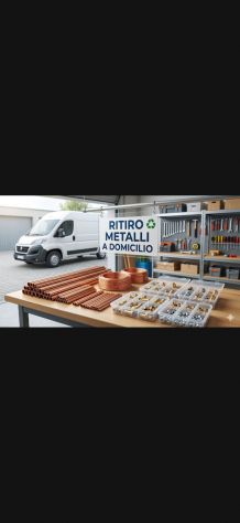 Ritiro metalli, rottami e servizio di pulizzie