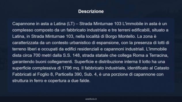 Immobile in asta di 1796 m² in vendita a Latina - Foto 5
