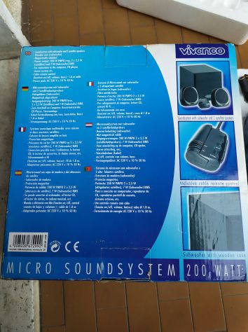 Vivanco Micro Soundsystem 200 Watt - Foto 2