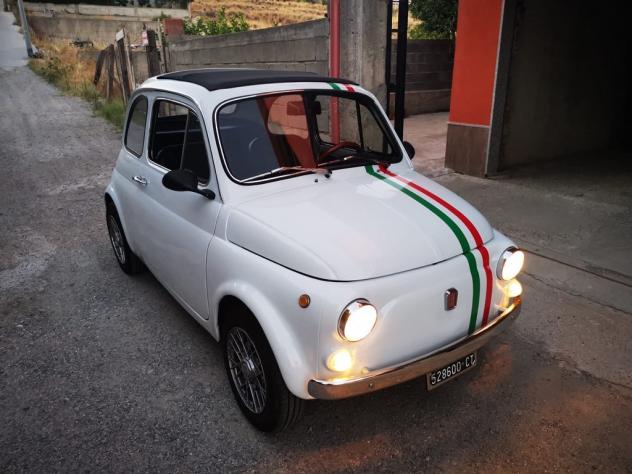Cerchi RAY crome 4,5x12 4x190 fiat 500 l f r - Foto 3