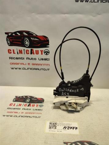 SERRATURA ANTERIORE SINISTRA MITSUBISHI Outlander Serie (CW0) MN167831 (0709)