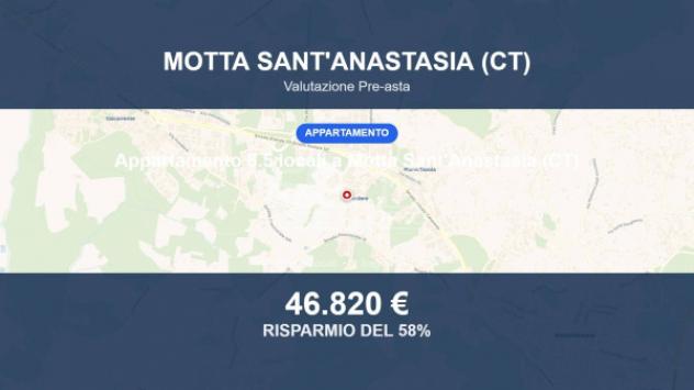 Immobile in asta di 144 m² con più di 5 locali e box auto in vendita a Motta Sant'Anastasia