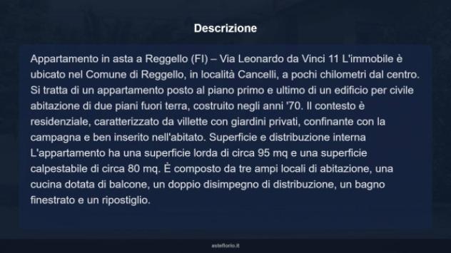 Immobile in asta di 95 m², box auto in vendita a Reggello - Foto 11