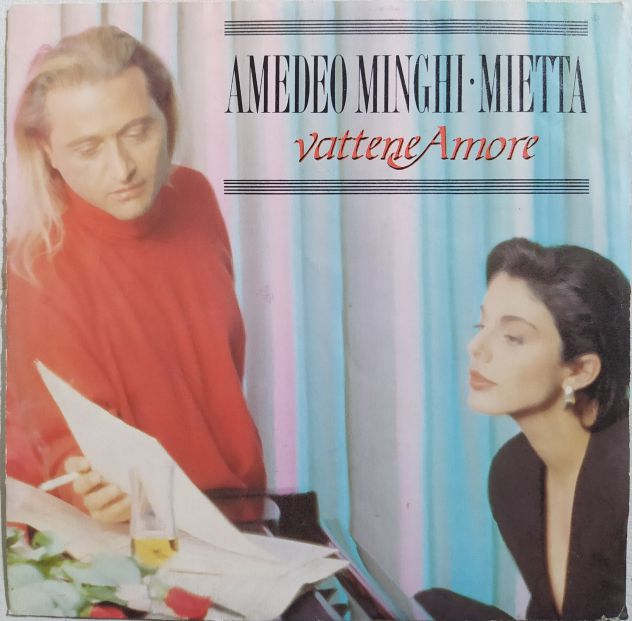 Amedeo Minghi & Mietta-Vattene Amore 45 rpm-1990
