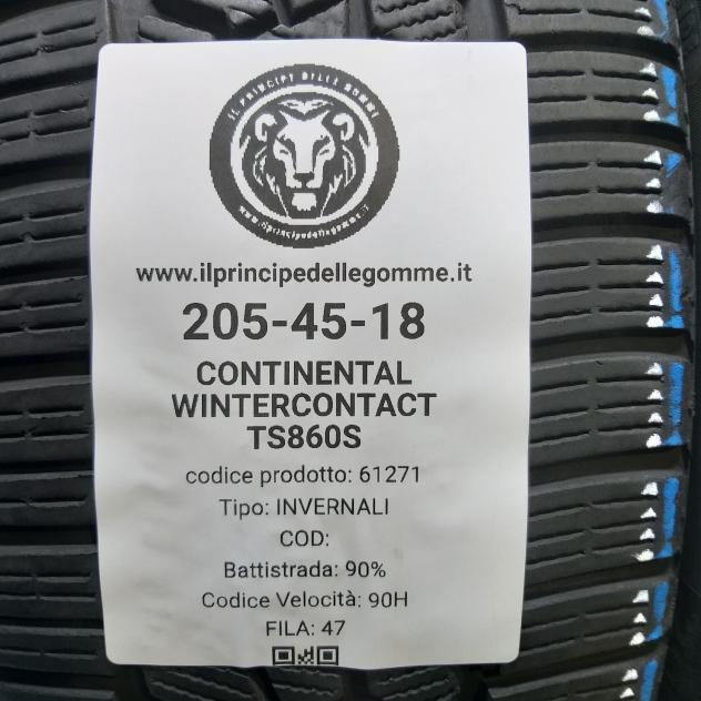 2 GOMME 205 45 18 CONTINENTAL A61271 - Foto 2