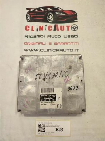 CENTRALINA MOTORE TOYOTA Corolla Verso 2° Serie 89661-0F100 2ADFHV diesel 2231 (0409)