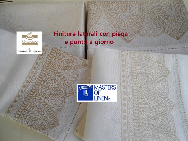 Asciugamani fiandra di lino tessuti a telaio 2 + 2 - Foto 3