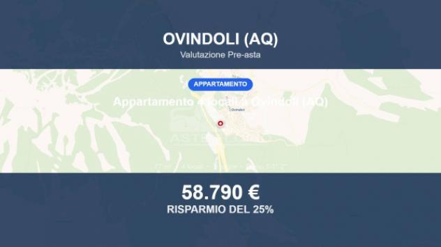 Immobile in asta di 77 m² in vendita a Ovindoli