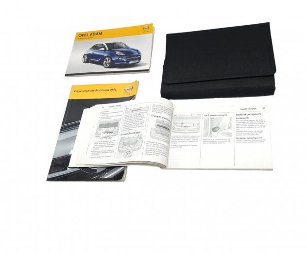 LIBRETTO USO E MANUTENZIONE OPEL Adam 1° Serie A 14 XEL, B 14 XEL, D 14 XEL (13) - Foto 13