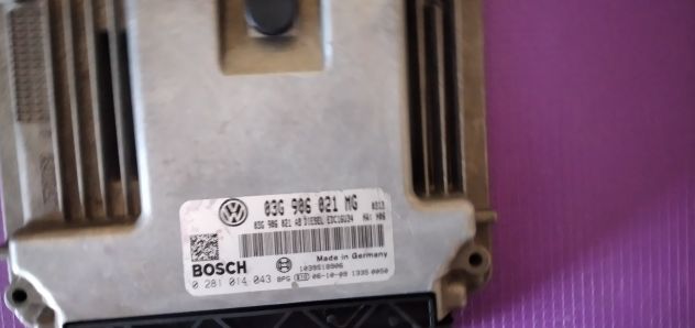 VOLKSWAGEN TOURAN CENTRALINA MOTORE 03G906021MG BOSCH 0281014043 - Foto 5