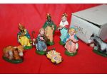 Presepe nativita' 8 soggetti alti 7 cm nativita' San Gregorio made italy nu