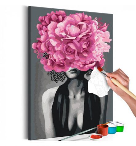 Quadro Fai Da Te Ritratto Femminile N. 11 ARREDALACASA Spedizione Gratis