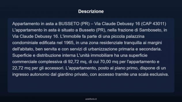 Immobile in asta di 72 m², box auto in vendita a Busseto - Foto 4