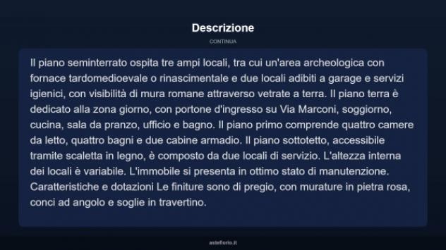 Immobile in asta di 655 m² con più di 5 locali e box auto doppio in vendita a Piobbico - Foto 5