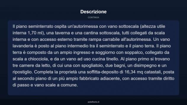Immobile in asta di 335 m², box auto in vendita a Pistoia - Foto 4