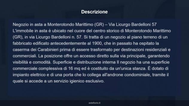 Immobile in asta di 25 m² in vendita a Monterotondo Marittimo - Foto 7