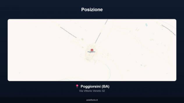 Immobile in asta di 206 m² in vendita a Poggiorsini - Foto 9