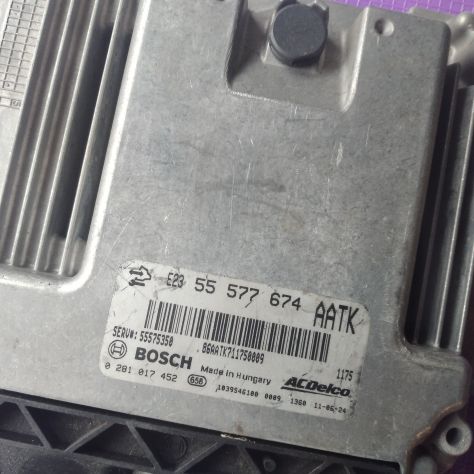 CENTRALINA MOTORE ECU OPEL INSIGNIA 0281017452 55577674 55575350 BB3 Centralin - Foto 6