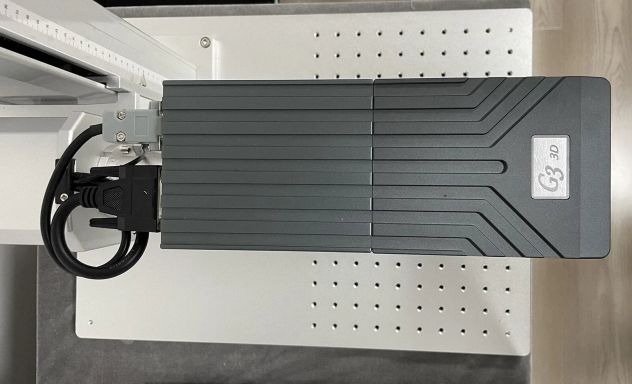laser a fibra JPT 100W MOPA, taglierina per metalli, marcatura 3D - Foto 3