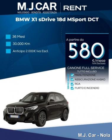 BMW X1 sDrive 18d Msport - 2 rif. 24118860