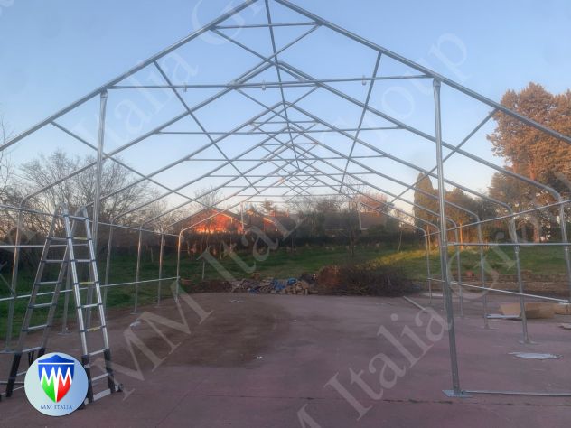 Agritunnel Industriali  Coperture 9 x 16 x 5,38  Mt. a Imperia - Foto 7