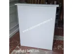 Bancone reception legno semplice negozio parrucchiera ecc con spedizione