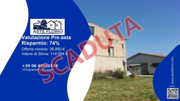 Immobile in asta di 756 m² con più di 5 locali in vendita a Montefiore dell'Aso