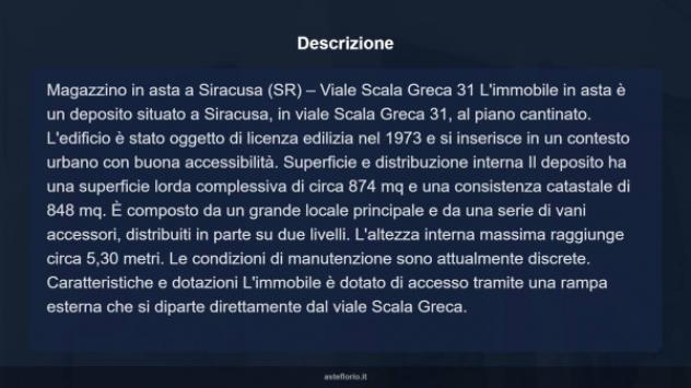 Immobile in asta di 874 m² in vendita a Siracusa - Foto 7