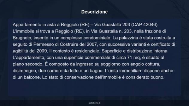 Immobile in asta di 71 m², box auto in vendita a Reggiolo - Foto 17