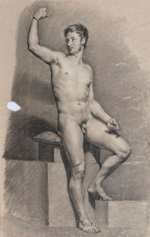 Modello vivente per corsi-lezioni di arte (copia dal vero)