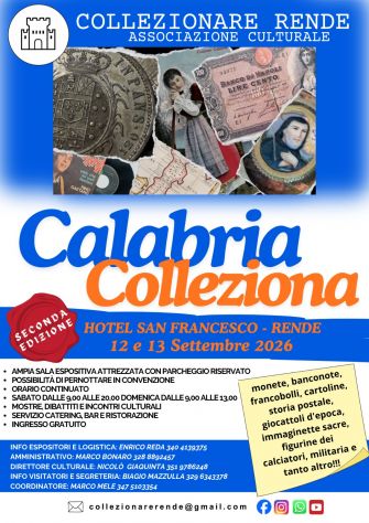 12/09 - 13/09:Calabria Colleziona 2026