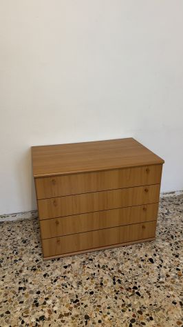 Cassettiera in legno 4 cassetti - Foto 7