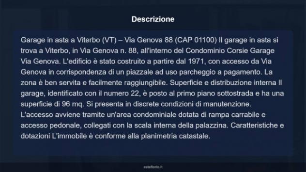 Immobile in asta di 96 m² in vendita a Viterbo - Foto 10