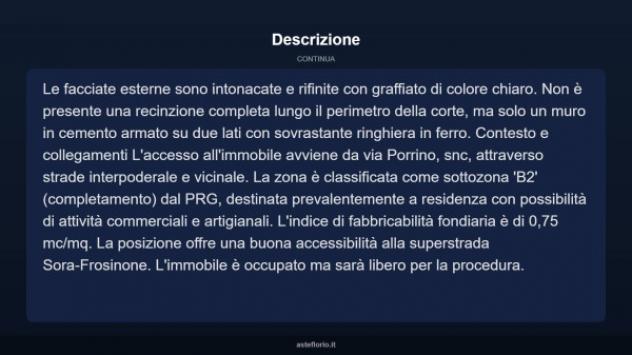 Immobile in asta di 286 m² con più di 5 locali in vendita a Monte San Giovanni Campano - Foto 13