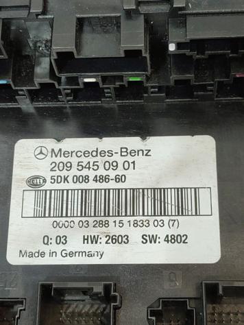CENTRALINA PORTA FUSIBILI MERCEDES CLK Coupé W209 2095450901 271955 benzina 1796 (02) - Foto 2