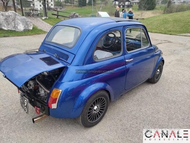 Cerchi grifo 4,5x 12 4x98 neri bianchi fiat 126 - Foto 3