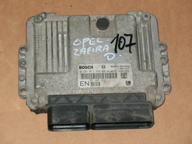 0281013593 ECU OPEL ZAFIRA 0281013593 0 281 013 593 55205621