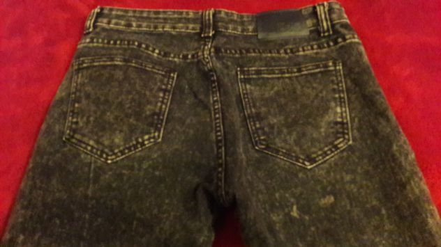 Jeans effetto neve grigio Scuro Tg 46 - NUOVI - Foto 3